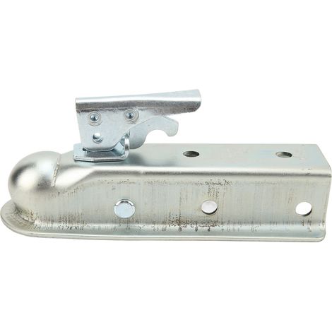 Attelage remorque à langue droite tête boule 50mm canal 50mm charge 3500 lbs pour tube carré 50mm (1/5)