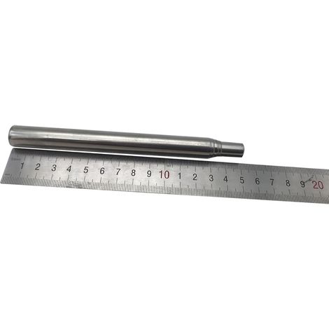 Soufflet de camping pliable en acier inoxydable, tube de soufflage manuel pour feu extérieur, outil de cuisson en plein air (1/5)