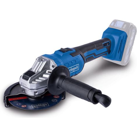 Scheppach Meuleuse d'angle sans fil IXES 20V - C-AG125-X - 6 vitesses - Disques Ø125mm - Protection antisurcharge - Softgrip - Vendue sans batterie ni chargeur (1/5)