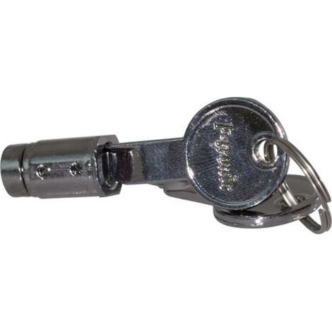 F-TRONIC 7220086 VERROUILLAGE DE PORTE ALUMINIUM ARGENT (1/2)