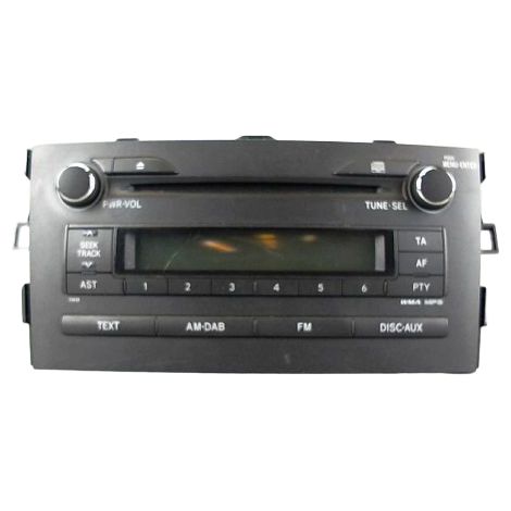 Autoradio TOYOTA Auris Ph2 2010-2012 [PRODUIT D'OCCASION]♻️8612002a70