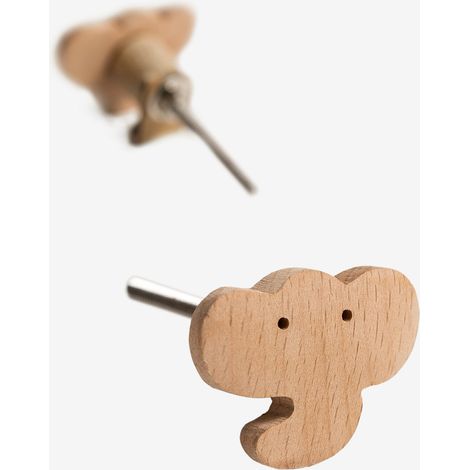 Lot de 2 poignées Zoo Kids SKLUM