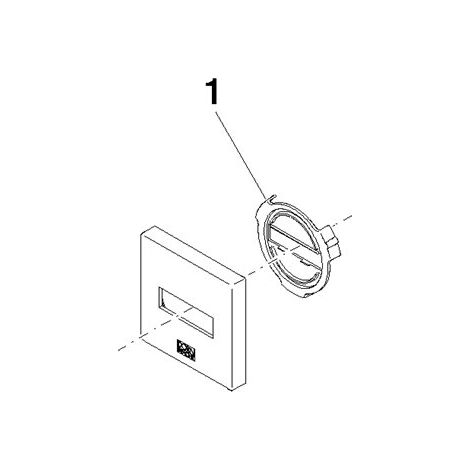 Dornbracht 90277803500-00 Couvercle Pièces de rechange