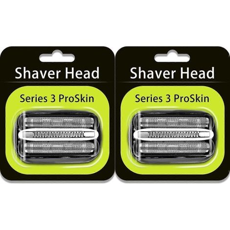 Têtes de rasage de rechange Braun Series 3 32B, têtes de rasage Braun S3 (2 pièces) (1/4)