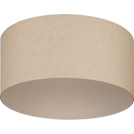 Plafonnier Feniglia Steel noir E27 1x40w H: 24 cm Ø47,5 cm Dimmable (1/3)