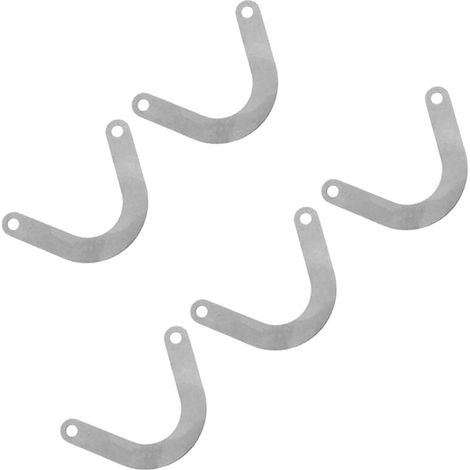 pezzi Piastra valvola metallica a forma di U Accessorio per compressore d'aria Piastra valvola larga 59 mm Parti e accessori per utensili elettrici (1/4)