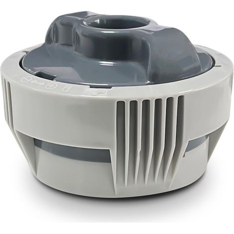 Distributeur flottant de chlore automatique pour piscine – Doseur de produits chimiques – Conception en plastique ABS durable – Pour piscines et spas (1/5)