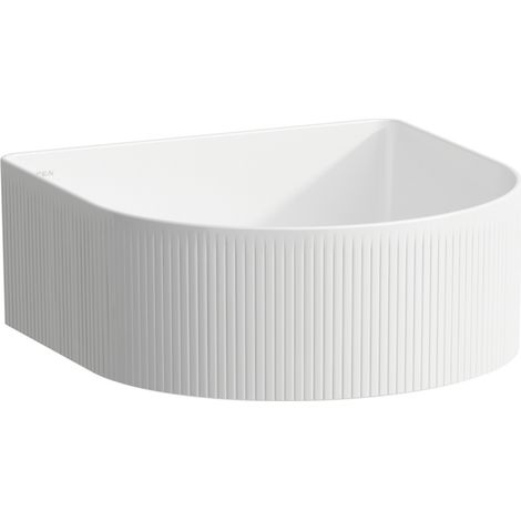 LAUFEN Sondeur en marche Cuvette de lavabo avec texture, sans