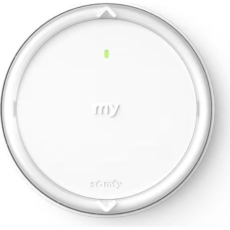 Somfy – Télécommande murale Amy® 1 io – Commande sans fil pour volets et stores – Capteur de température intégré – Compatible io-homecontrol®