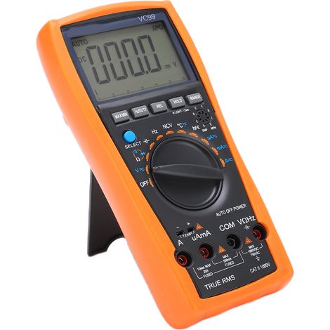 VC99 6000 Count Multimeter LED Digitalmultimeter mit NCV und hoher Genauigkeit, multifunktional und robust für elektrische Prüfungen (1/5)