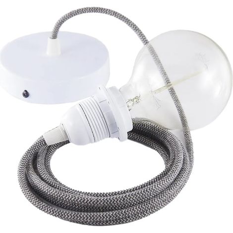 Lampe suspension Creative Cables rd74 zigzag kit DIY 2 mètres (1/3)