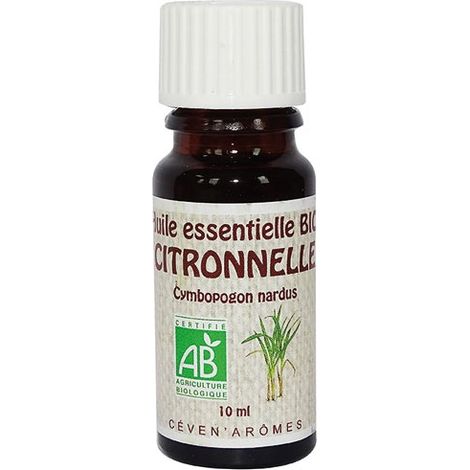 CEVEN AROMES - Huile essentielle citronnelle bio 10ml