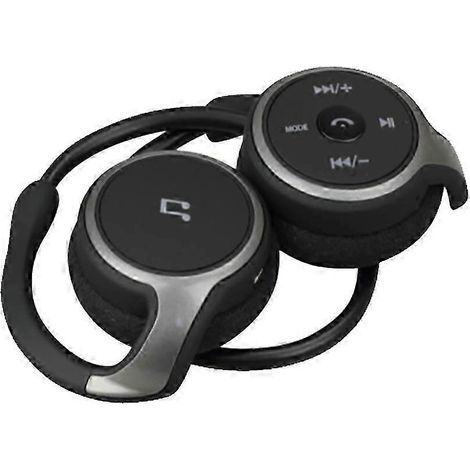 Casque audio sport Suicen AX-698, compatible Bluetooth, carte TF 32 Go, radio FM, casque sans fil portable, noir (KNS) (1/5)