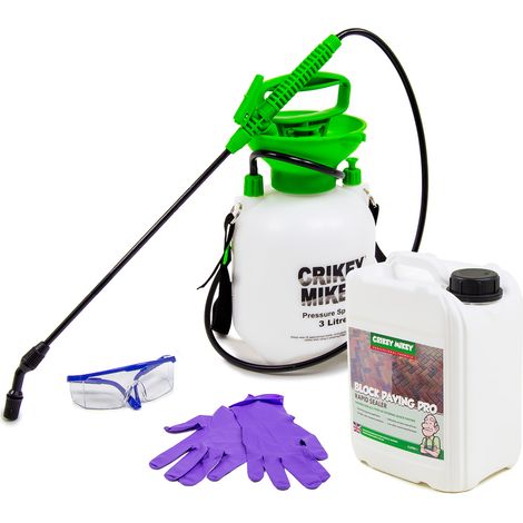 Crikey Mikey Block Paving Pro Rapid Sealer, 5L Cleaning Kit (1/3)