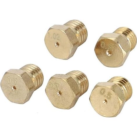 Brass Gas Jet Nozzle Burner Gas Conversion Kit Propane Injectors