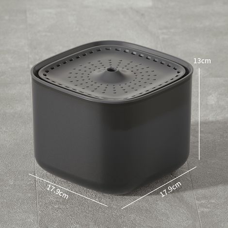 Fontaine à eau pour chat de 3 litres avec filtre à recirculation automatique, grande capacité, filtration, fonctionnement silencieux et alimentation USB.-AquaForge (1/5)