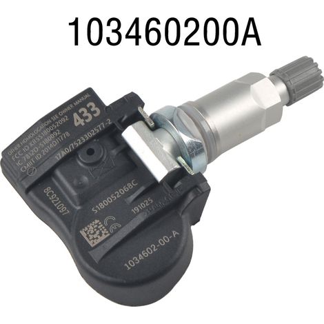 103460200A est un capteur de pression des pneus pour les véhicules Tesla Model 3 et Model Y S. (1/5)