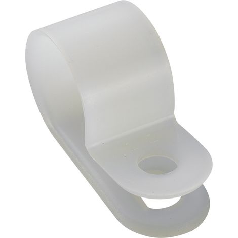 TRU COMPONENTS Befestigungsschelle schraubbar 532032 Bündel-Ø-Bereich 12 mm (max) Natur 25 St.