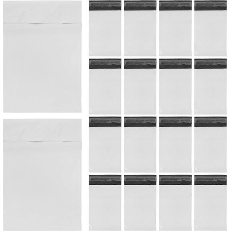 100 Stück Hygienebeutel für Damenbinden und Tampons-21.00X15.00X0.01CM-White (1/4)