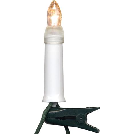 Weihnachtsbaumkerzen Lichterkette -Candle', 16-flammig, weiß (1/5)