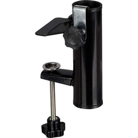 Support de parapluie de balcon, pince de fixation de Parasol de jardin, pince de support de parapluie de balcon de Table support de support décoratif de Parasol (1/5)
