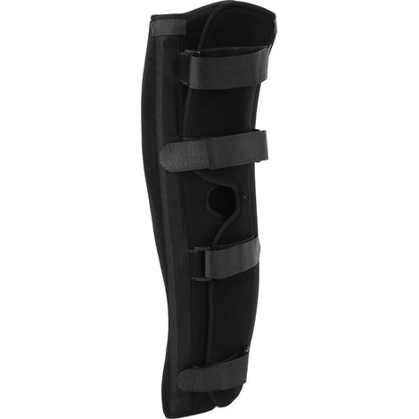 Attelle de genou à plaque d'acier légère, immobilisateur articulé réglable, orthèse de jambe confortable, support unisexe pour blessure et rééducation (1/5)