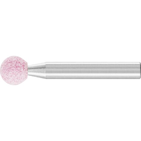PFERD TOOLS STEEL EDGE Schleifstift Kugel Ø 10x10mm Schaft-Ø 6 mm A46 für Stahl- und Stahlguss 10 Stk