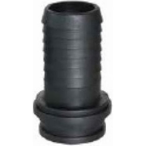 RACOR PORTAMANGUERA RECTO PARA TUERCA 1-1/2 Pulgadas Ø 40 mm