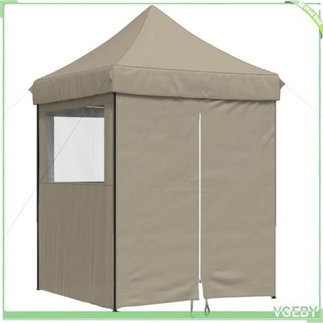 Tente de réception pliable - FAFEICY - 4005002 - 4 parois latérales - 200x200x306 cm - Toit Oxford PVC (1/5)