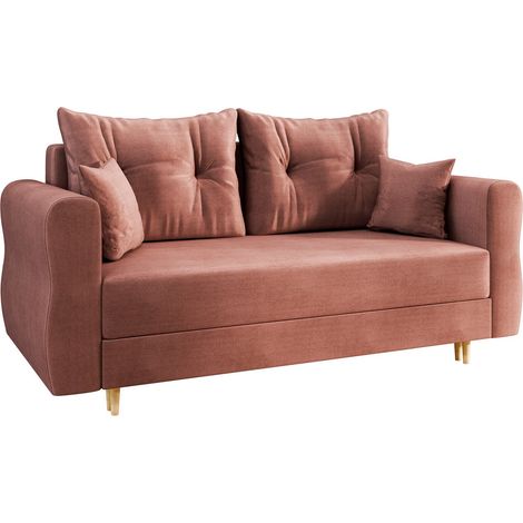 Sofá cama Veldala 100, Manila 29, Almacenaje, 0, 85x167x77cm (1/5)