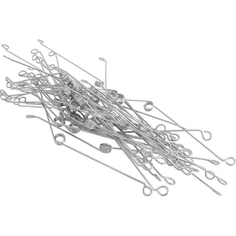 40 ressorts de torsion pour luminaires encastrés, accessoires d'éclairage encastré, garnitures en acier inoxydable (1/5)