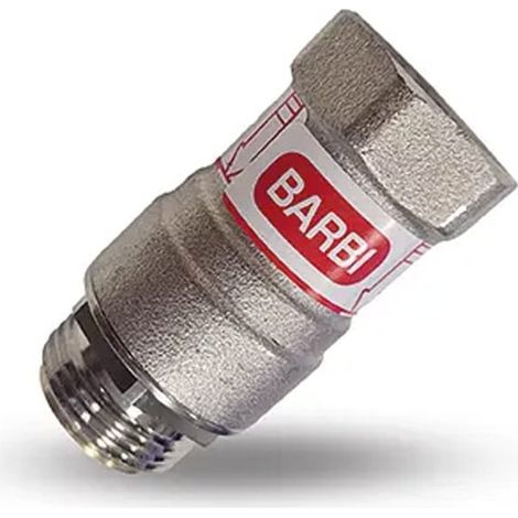Vanne d'arrêt d'eau froide Mâle - Femelle 3/4" pour collecteur plancher chauffant - Blansol
