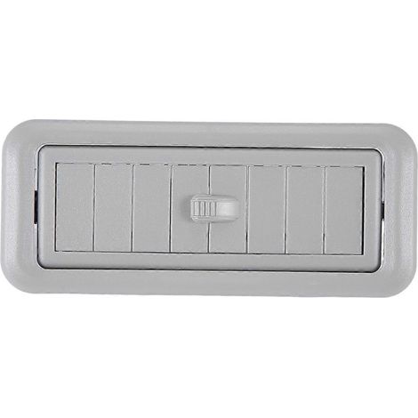 Bouches d'aération supérieures pour Land Cruiser Prado LC150 10-17 Gris (1/5)