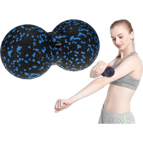 AQUA-SPORT POWERSTRECH EPP DUOBALL ROLLER SCHWARZ-BLAU AS04139 (1/5)