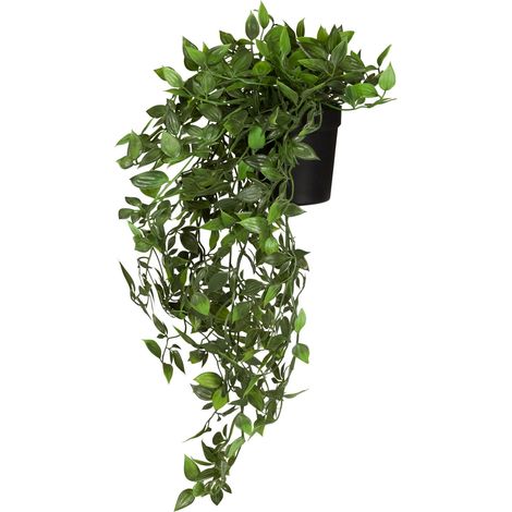 Kunstpflanze / Hängepflanze EPIPREMNUM CLIMB Efeutute 50 cm grün hjh OFFICE (1/5)