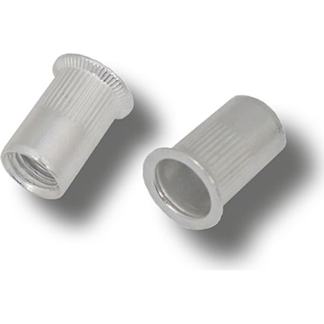Jrp Riveting Products M6 x 15.5 Aluminium Rivet Nuts - Box of 500 (1/2)