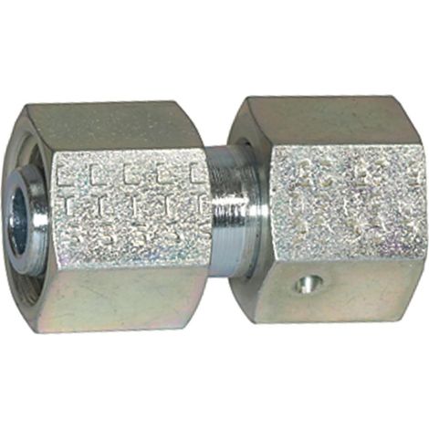 Vis droites réglables, cône joints, rotation à 360°, écrou M30 x 2,0 i, diamètre extérieur du tube 22 mm, PN max. 160 bar, acier vert. (1/3)