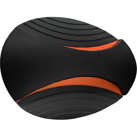 Applique a parete doppia emissione 6 watt a led lampada da muro ovale 3 modalità di luce calda fredda e naturale (1/5)