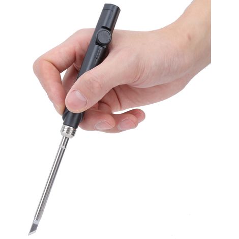 Fer à souder électrique SH72 65W 12‑24V, outil de soudage à température réglable avec têtes K (1/5)
