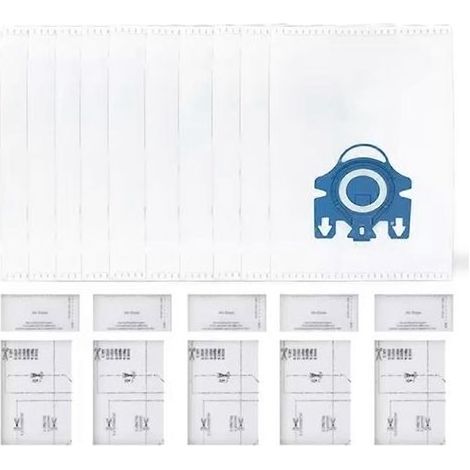 Sacs à poussière pour aspirateurs Miele des séries C1/Complete, C1/C2/C3, S400i, S600, S200, S500 et S800 – pièces détachées – sacs à poussière V (1/5)