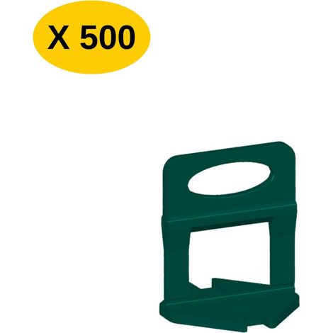 Croisillons à cale autonivelante 2 mm – 500 clips – SHAFFER PRO (1/4)