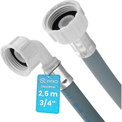 Universeller Wasserzulaufschlauch – 1" – PE – F/F – Waschmaschine/Geschirrspüler – 250 cm (1/5)