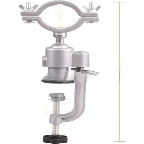 Étau rotatif multifonctionnel en alliage d'aluminium pour perceuse électrique, étau d'établi, mini perceuse à main, meuleuse électrique, support universel pour meuleuse d'angle (support pour meuleuse (1/5)