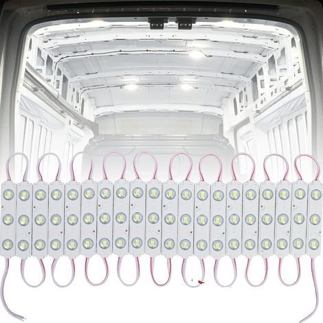 Kit de 60 LED pour plafonnier de voiture - Blanc à économie d'énergie, intérieur de voiture (1/5)