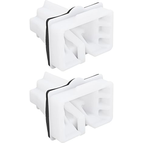 Lot 2 clips fixation siège arrière - Citroën C4 Cactus - 1609267180 (1/5)