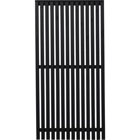 Plus Zaun Sendai 90 x 180 cm RAL 9005 Schwarz (1/2)