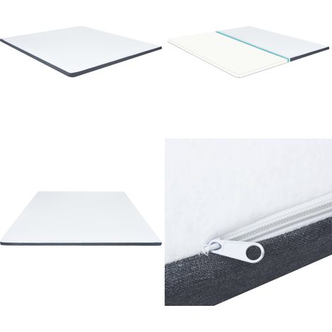 Surmatelas de sommier tapissier 200x180x5 cm - Surmatelas - Matelas - Literie - Confort - Sommeil - Home & Living
