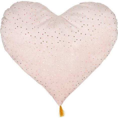 Cuscino a cuore rosa per bambini 40 x 45 cm - Atmosphera créateur d'intérieur