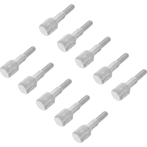 10 Pièces Vis de Serrage Puissance de Préhension Robuste en Acier Inoxydable Argenté pour Pied à Coulisse pour Ateliers et Maintenance (1/5)
