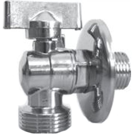 RUBINETTO PER LAVATRICE A SFERA 1/2 x 3/4 LEVA METALLO